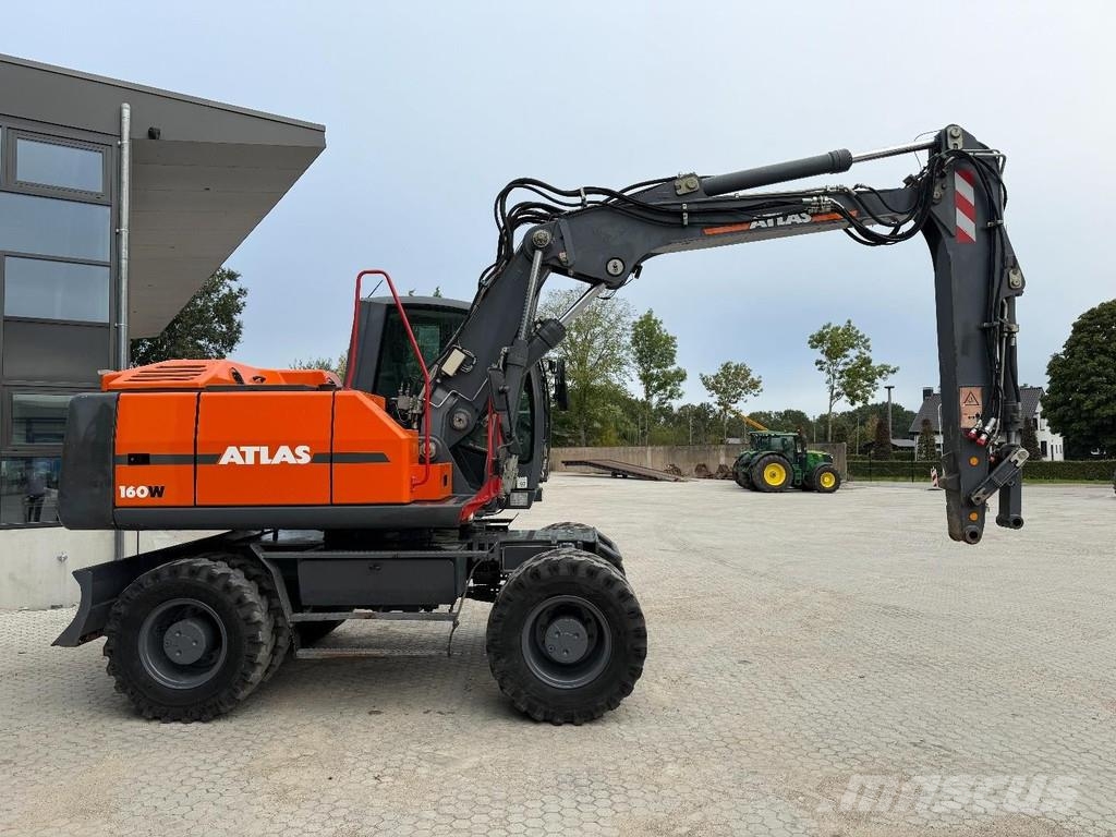 Atlas 160 W Gravemaskiner på hjul