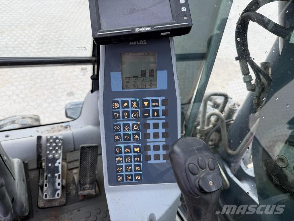 Atlas 160 W Gravemaskiner på hjul