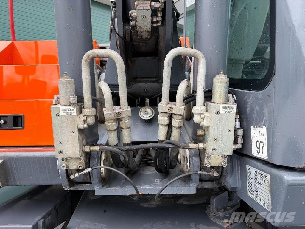 Atlas 160 W Gravemaskiner på hjul