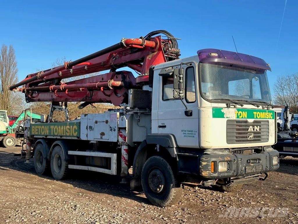 MAN FE 310 MAN FE 310 6X4 Cifa 36m Betongpumpe biler