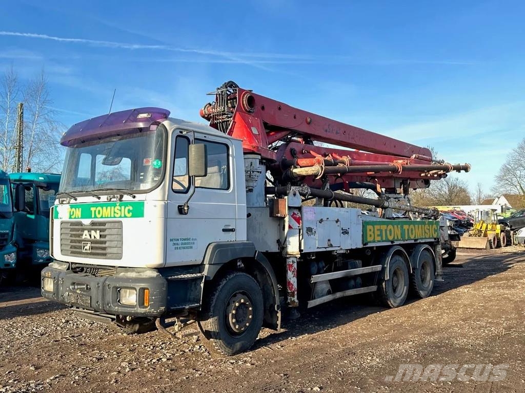 MAN FE 310 MAN FE 310 6X4 Cifa 36m Betongpumpe biler