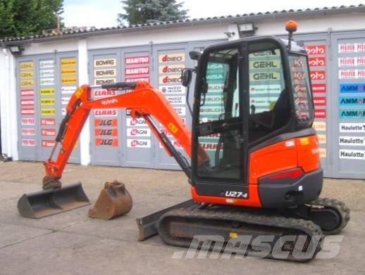 Kubota U27-4 Minigraafmachines < 7t