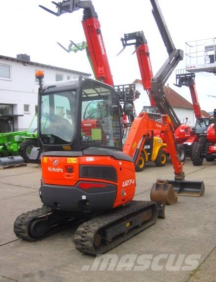 Kubota U27-4 Minigraafmachines < 7t
