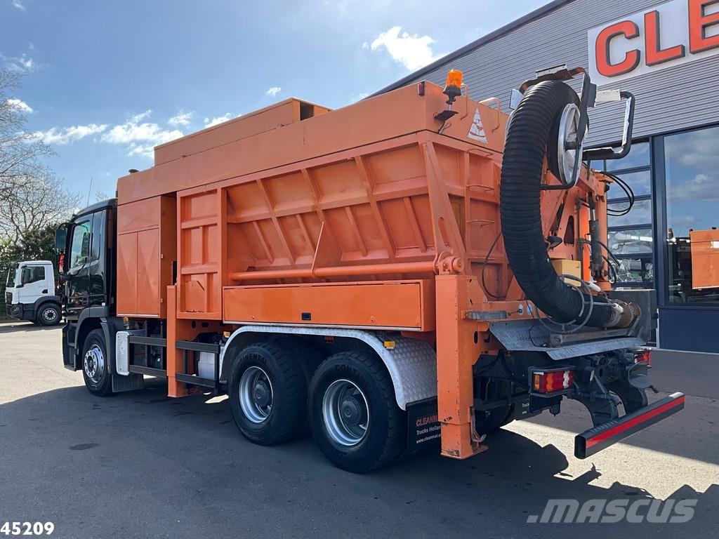 Mercedes-Benz Actros 3336 6x4 Euro 3 RSP Saugbagger 7m³ Paine-/imuautot