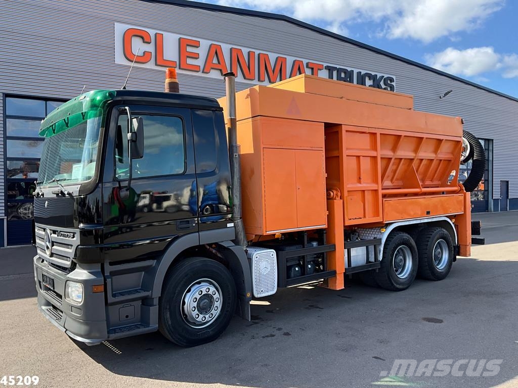Mercedes-Benz Actros 3336 6x4 Euro 3 RSP Saugbagger 7m³ Paine-/imuautot