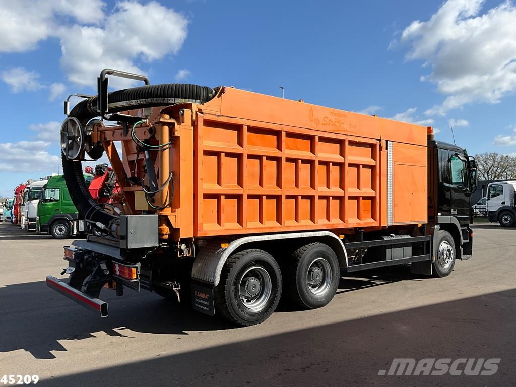 Mercedes-Benz Actros 3336 6x4 Euro 3 RSP Saugbagger 7m³ Paine-/imuautot
