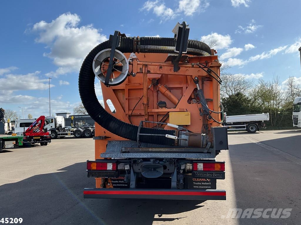 Mercedes-Benz Actros 3336 6x4 Euro 3 RSP Saugbagger 7m³ Paine-/imuautot