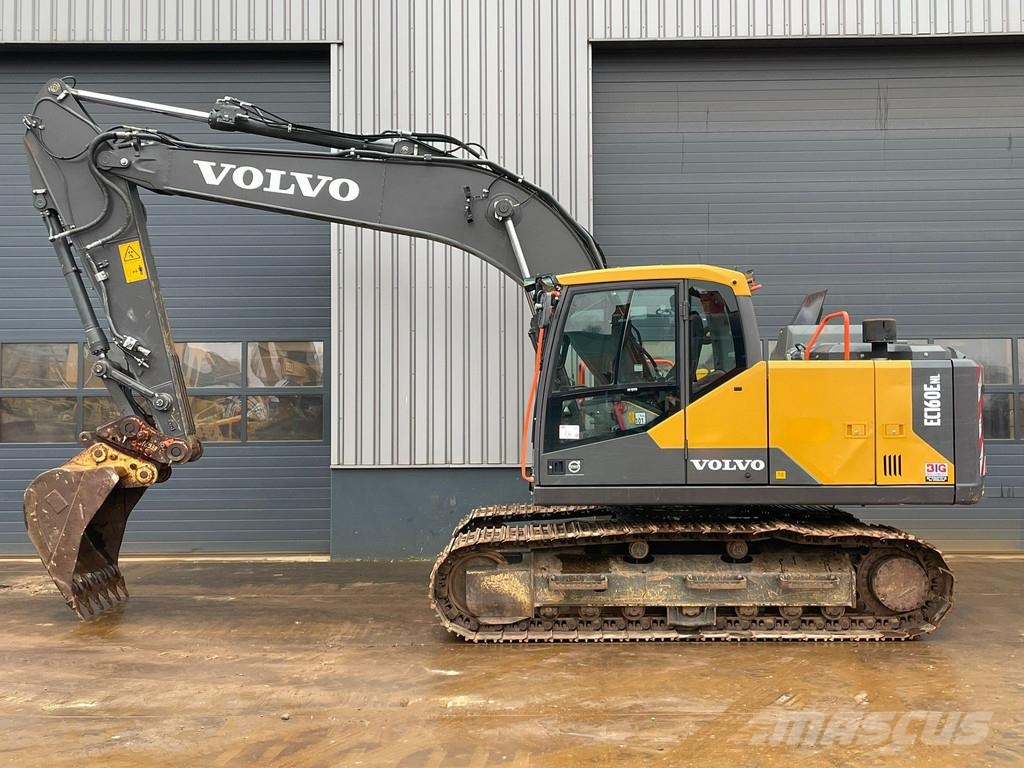 Volvo EC160ENL حفارات زحافة