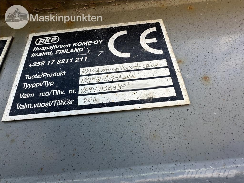 Rkp-3-9.0-Auka Rkp-Automatkassettsläp Demontažne prikolice