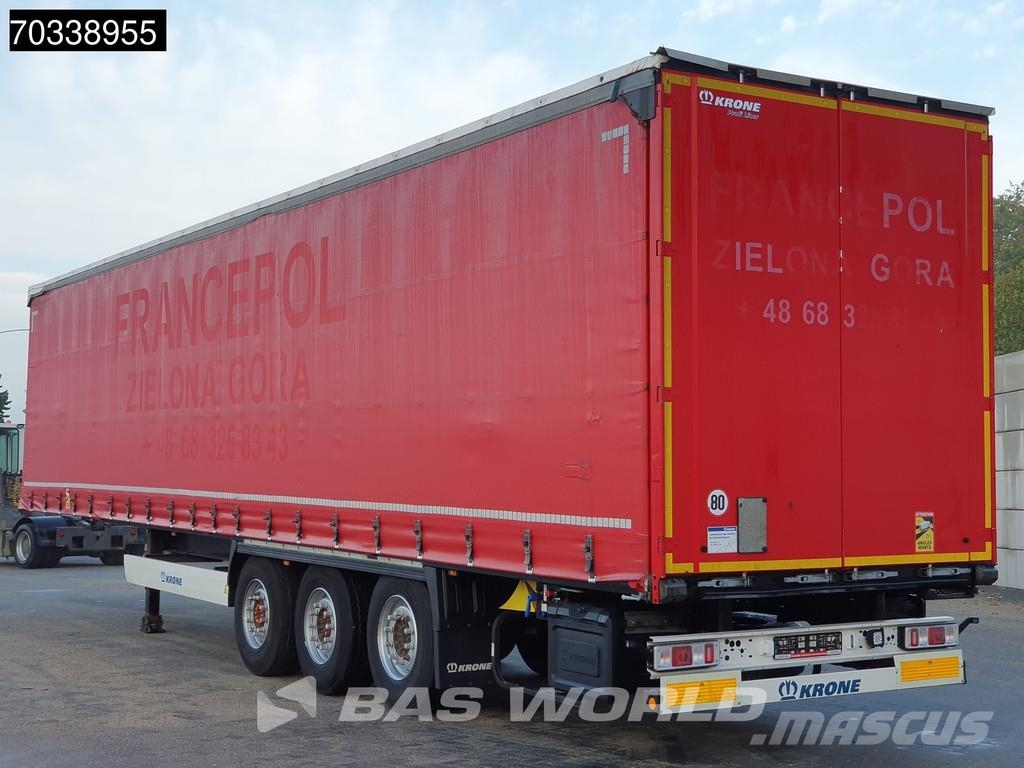 Krone SD Lift Axle MOT 09/27 Curtainsider semi-trailers