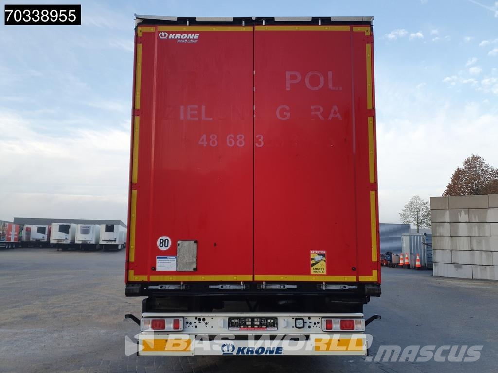 Krone SD Lift Axle MOT 09/27 Curtainsider semi-trailers