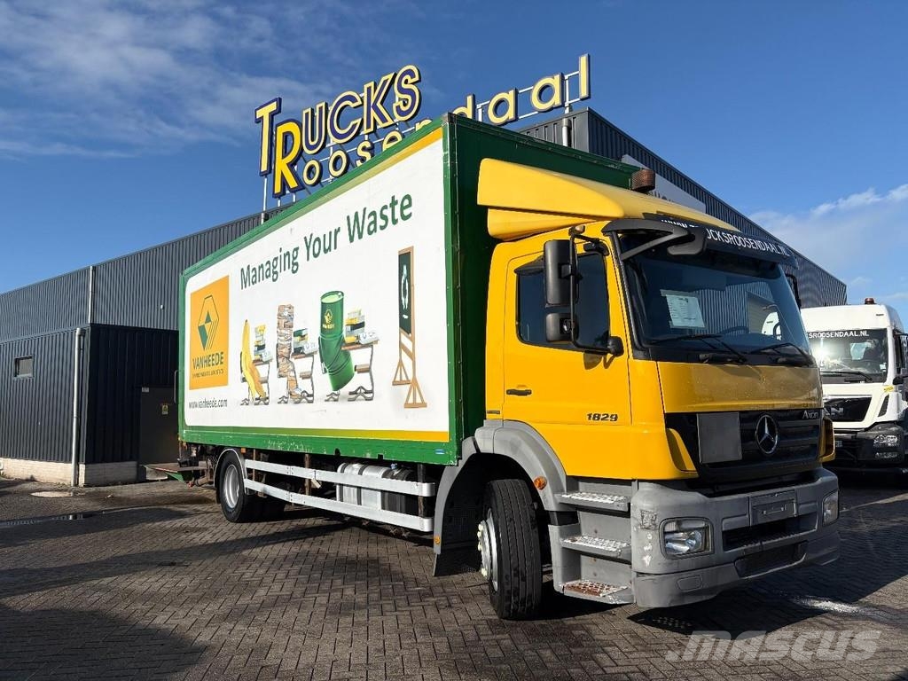 Mercedes-Benz Axor 1829 + LOADLIFT 3000 KG + MANUAL + BOX 7.74 M Camiones caja cerrada
