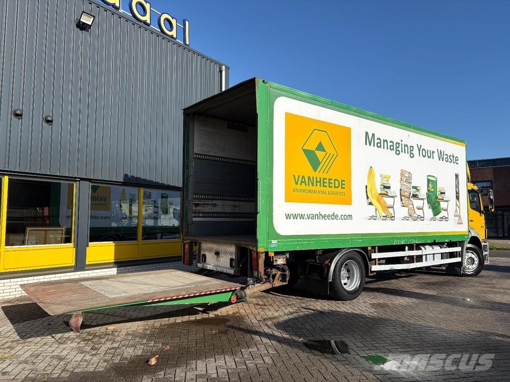 Mercedes-Benz Axor 1829 + LOADLIFT 3000 KG + MANUAL + BOX 7.74 M Camiones caja cerrada