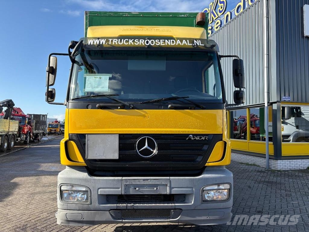 Mercedes-Benz Axor 1829 + LOADLIFT 3000 KG + MANUAL + BOX 7.74 M Camiones caja cerrada