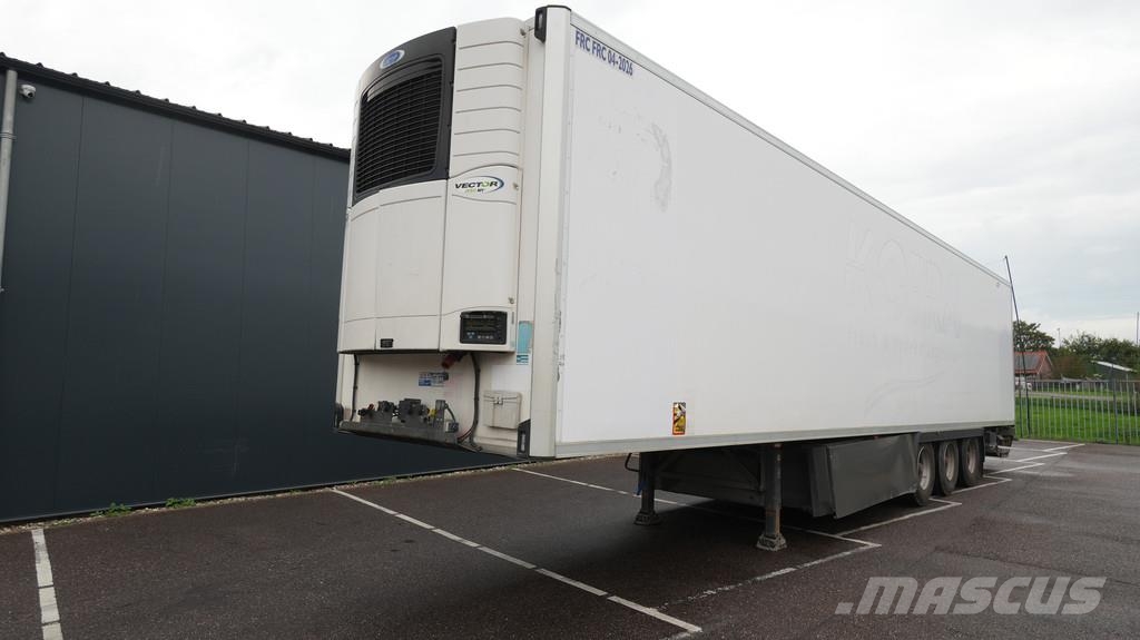 Lamberet 3 AXLE FRIGO TRAILER WITH CARRIER VECTOR 1950mt Kühlauflieger