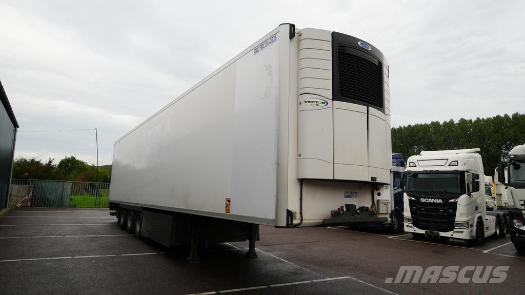 Lamberet 3 AXLE FRIGO TRAILER WITH CARRIER VECTOR 1950mt Kühlauflieger