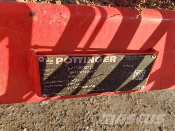 Pöttinger TERRADISC 6001T 圆盘耙