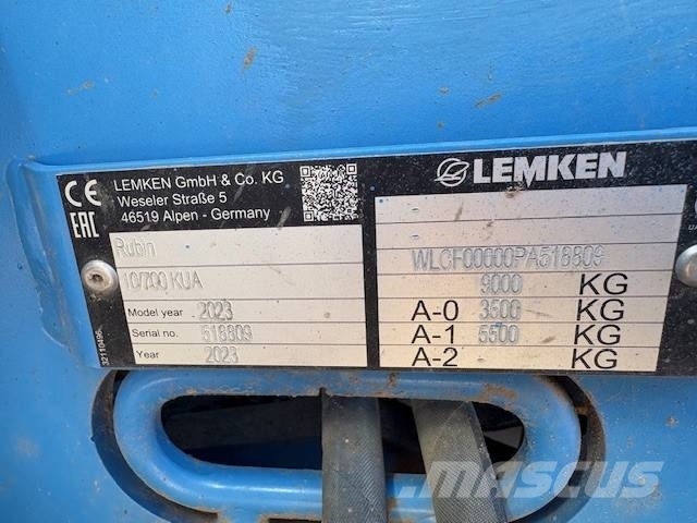 Lemken Rubin 10/700KUA 圓盤耙