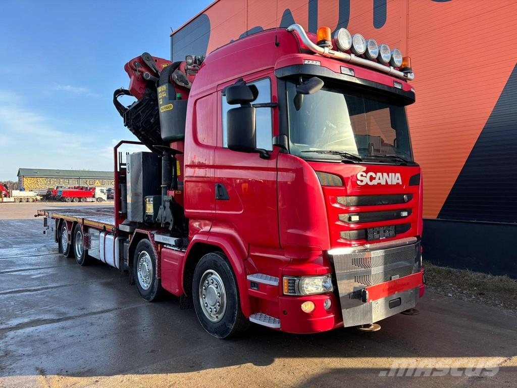 Scania R 450 8x2*6 PK 92002 + JIB + WINCH / PLATFORM L=73 Autožeriavy, hydraulické ruky