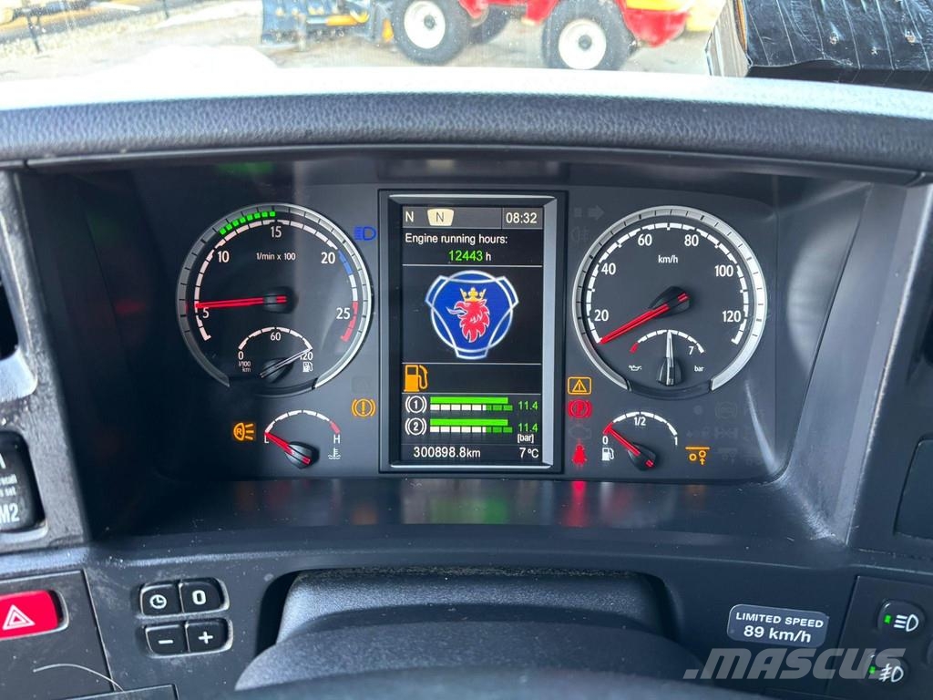 Scania R 450 8x2*6 PK 92002 + JIB + WINCH / PLATFORM L=73 Autožeriavy, hydraulické ruky