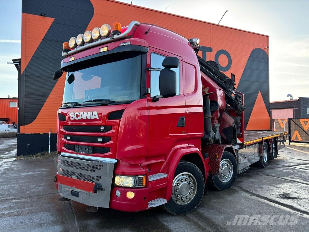 Scania R 450 8x2*6 PK 92002 + JIB + WINCH / PLATFORM L=73 Camiones grúa