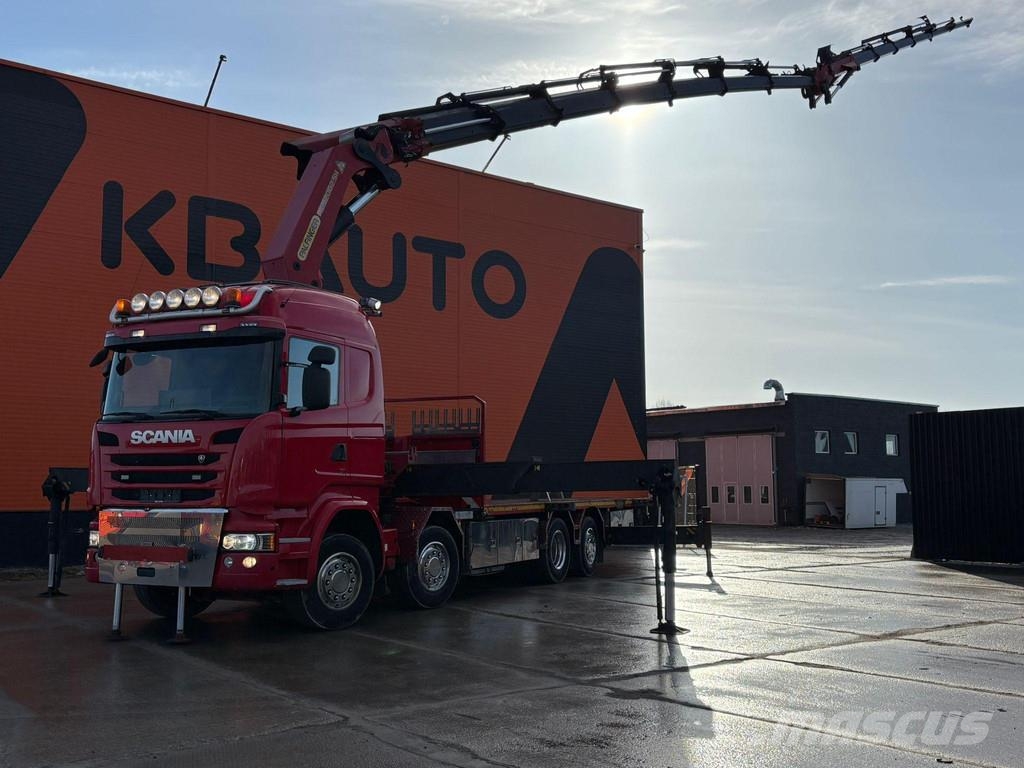 Scania R 450 8x2*6 PK 92002 + JIB + WINCH / PLATFORM L=73 Camiones grúa