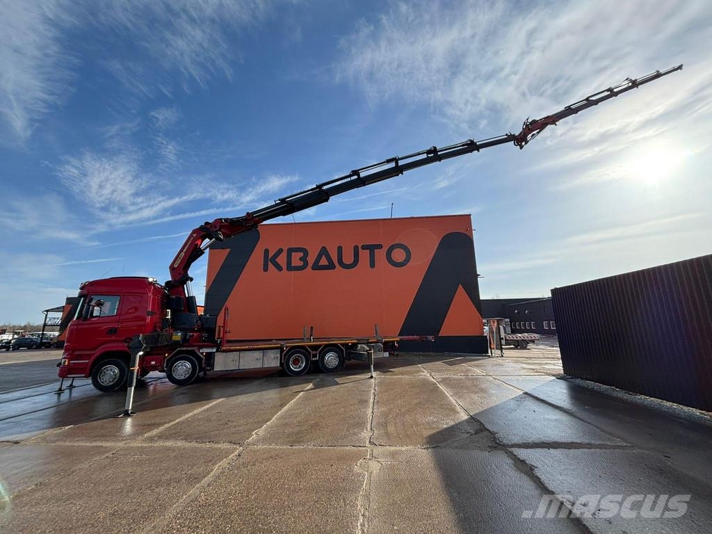 Scania R 450 8x2*6 PK 92002 + JIB + WINCH / PLATFORM L=73 Camiones grúa