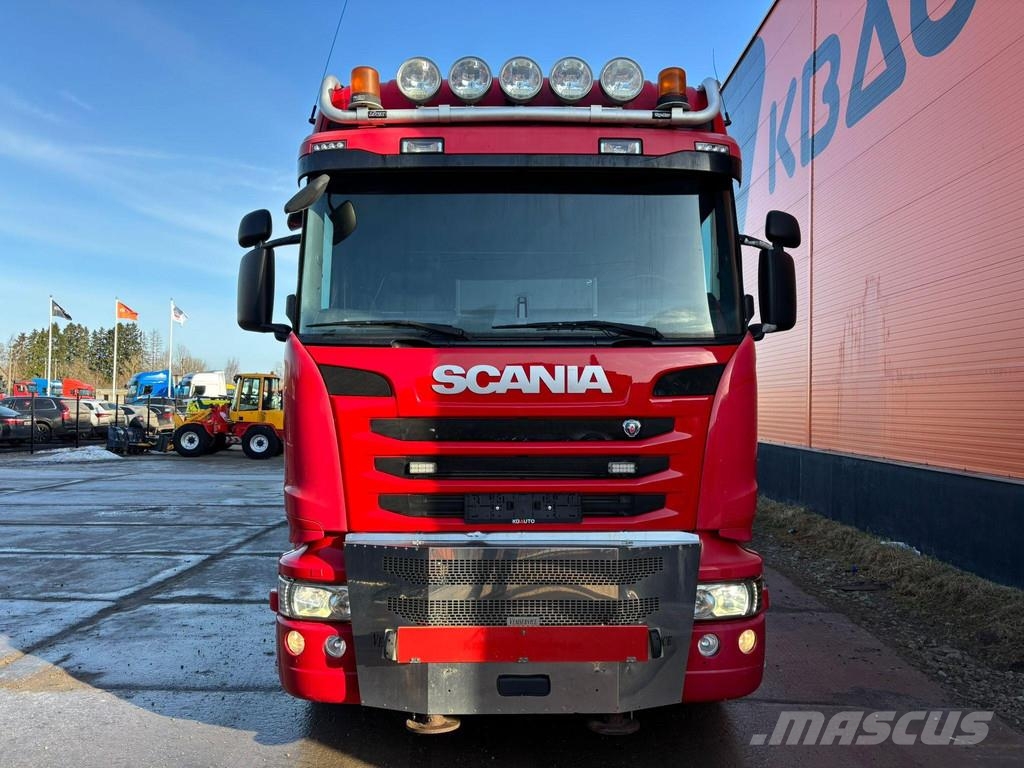 Scania R 450 8x2*6 PK 92002 + JIB + WINCH / PLATFORM L=73 Autožeriavy, hydraulické ruky