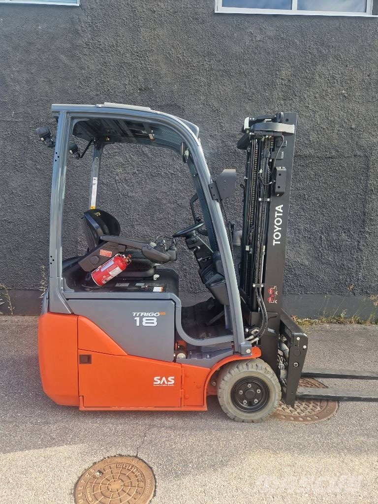 Toyota 8 FBEK 18 T. Nytt Batteri Ηλεκτρικά περονοφόρα ανυψωτικά κλαρκ