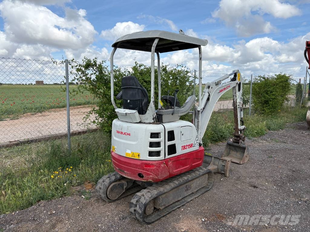 Takeuchi TB 215 R Mini excavatoare < 7t