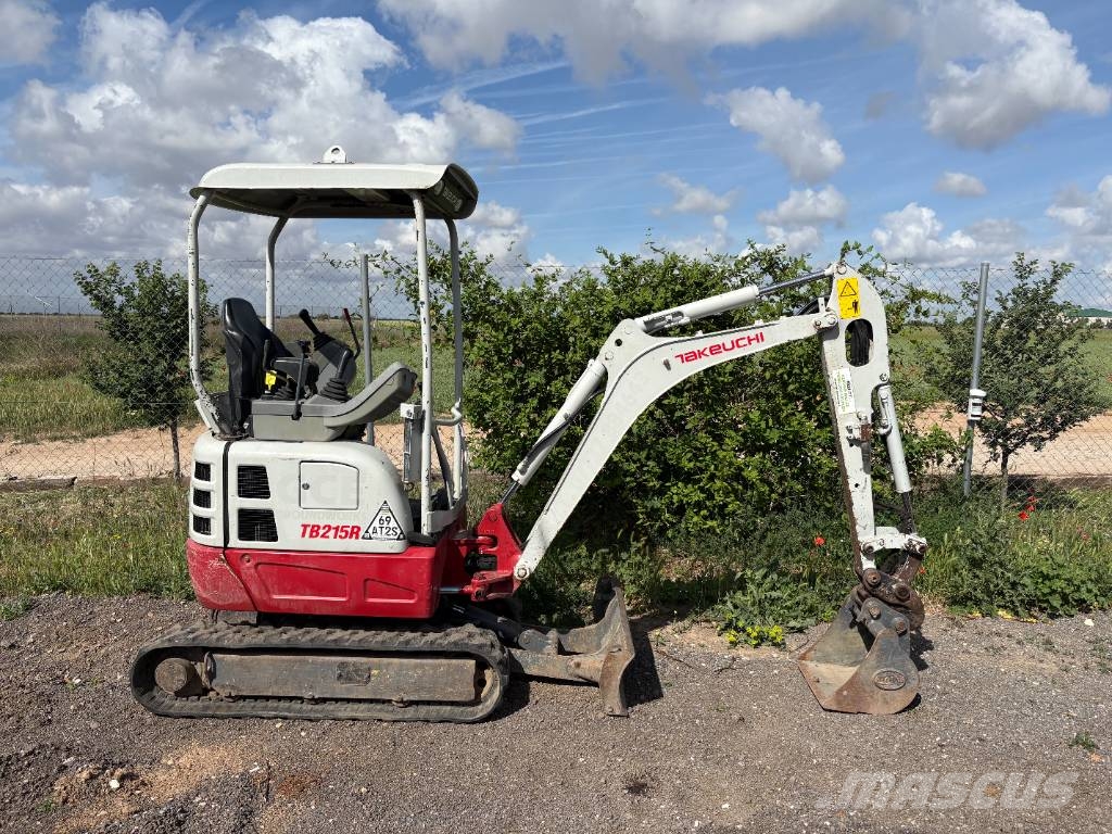 Takeuchi TB 215 R Mini excavatoare < 7t