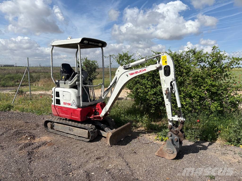 Takeuchi TB 215 R Mini excavatoare < 7t