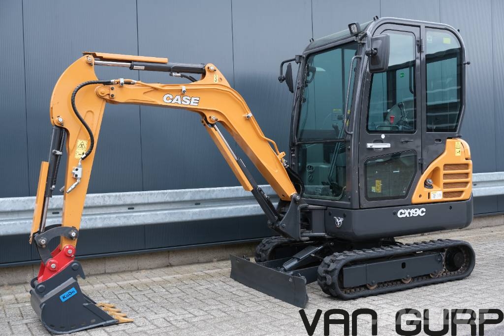 CASE CX 19 C | 2022 | 440std ( v.g.l. Bobcat E19 ) Miniekskavaatorid < 7 t
