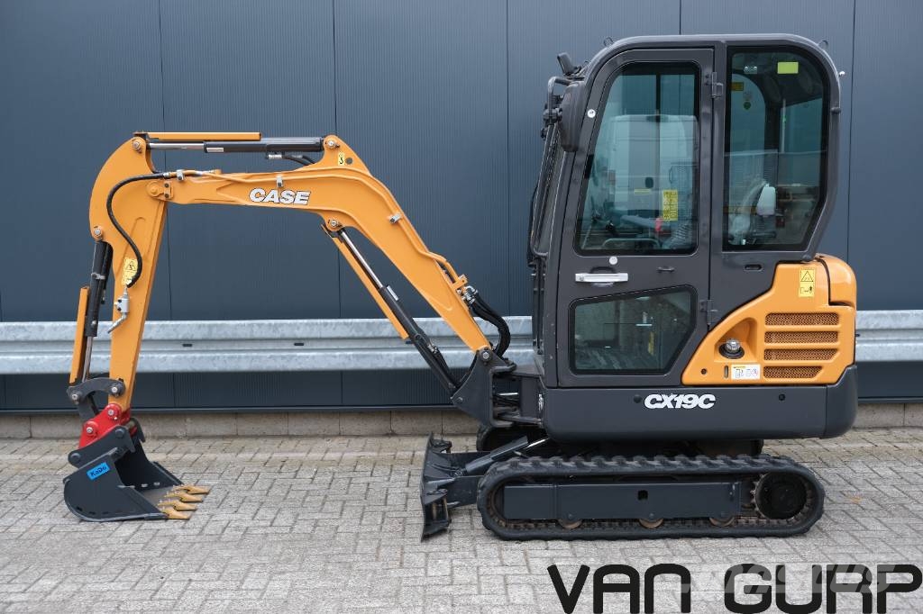 CASE CX 19 C | 2022 | 440std ( v.g.l. Bobcat E19 ) Miniekskavaatorid < 7 t