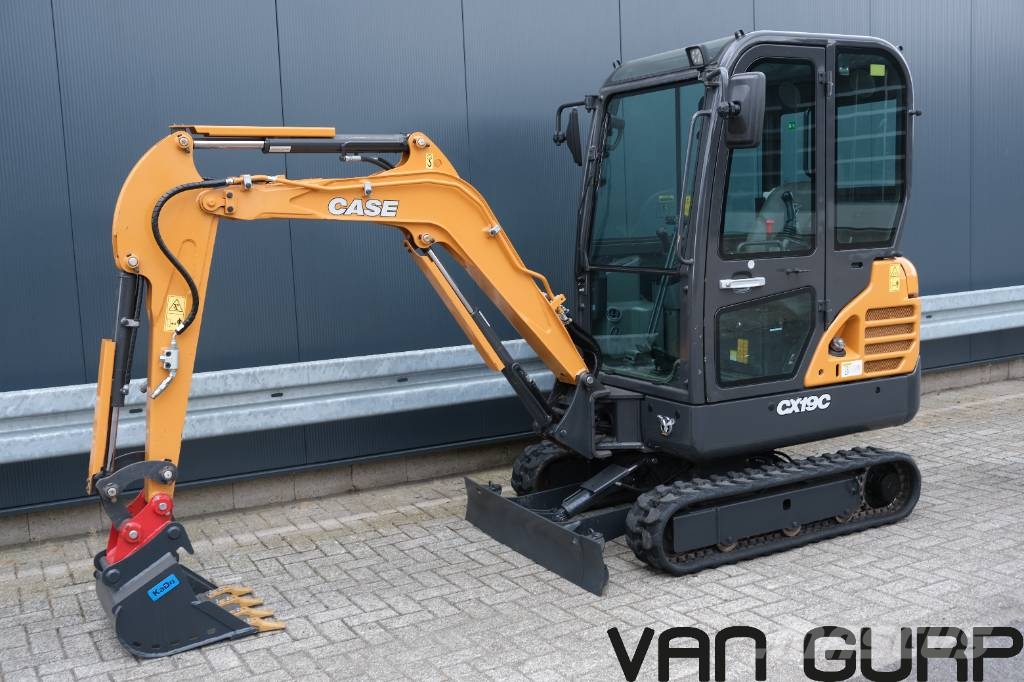 CASE CX 19 C | 2022 | 440std ( v.g.l. Bobcat E19 ) Miniekskavaatorid < 7 t