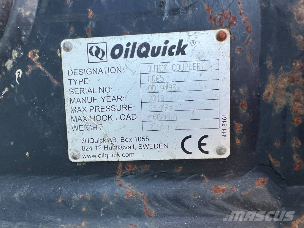 OilQuick OQ65 - M314F / M316F / M318F Brze spojke