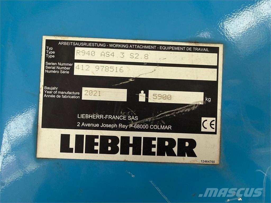Liebherr R940 Litronic Demolition 23 m Abrissbagger