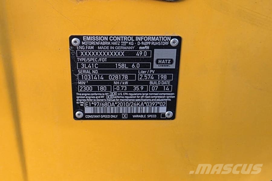 Holland Lift Combistar B-195DL25 4WD/P/N Diesel, 21.5m Working Scissor lifts