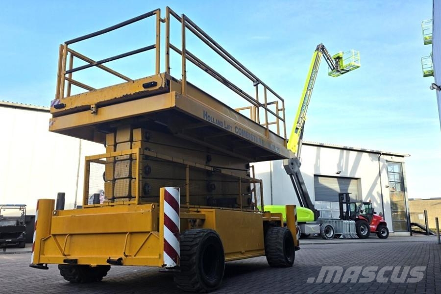 Holland Lift Combistar B-195DL25 4WD/P/N Diesel, 21.5m Working Scissor lifts