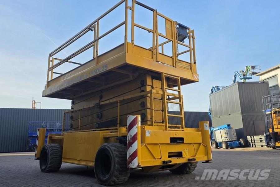 Holland Lift Combistar B-195DL25 4WD/P/N Diesel, 21.5m Working Scissor lifts