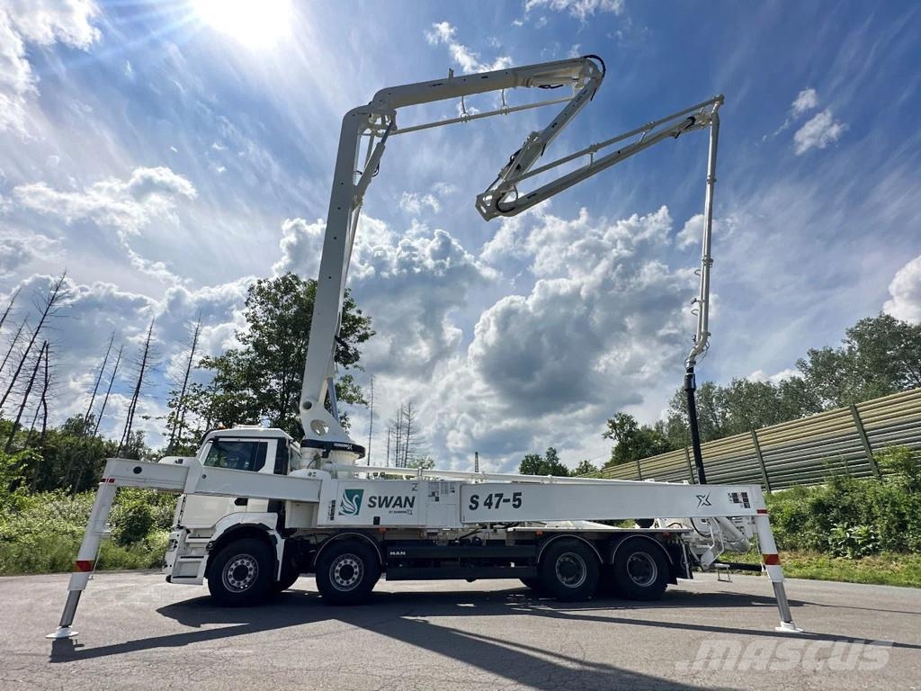 MAN TGS 41.520 SWAN TSP 47-5 160RZ ( 47m ) Nákladní auta s čerpadly betonu