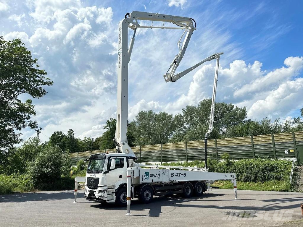 MAN TGS 41.520 SWAN TSP 47-5 160RZ ( 47m ) Nákladní auta s čerpadly betonu