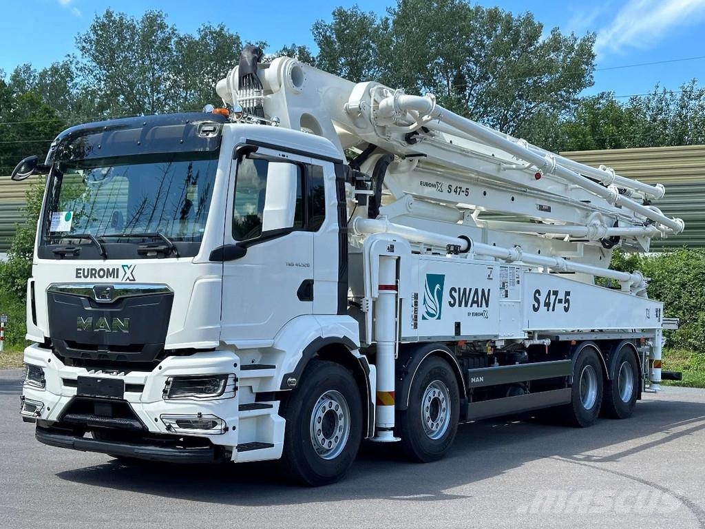 MAN TGS 41.520 SWAN TSP 47-5 160RZ ( 47m ) Nákladní auta s čerpadly betonu