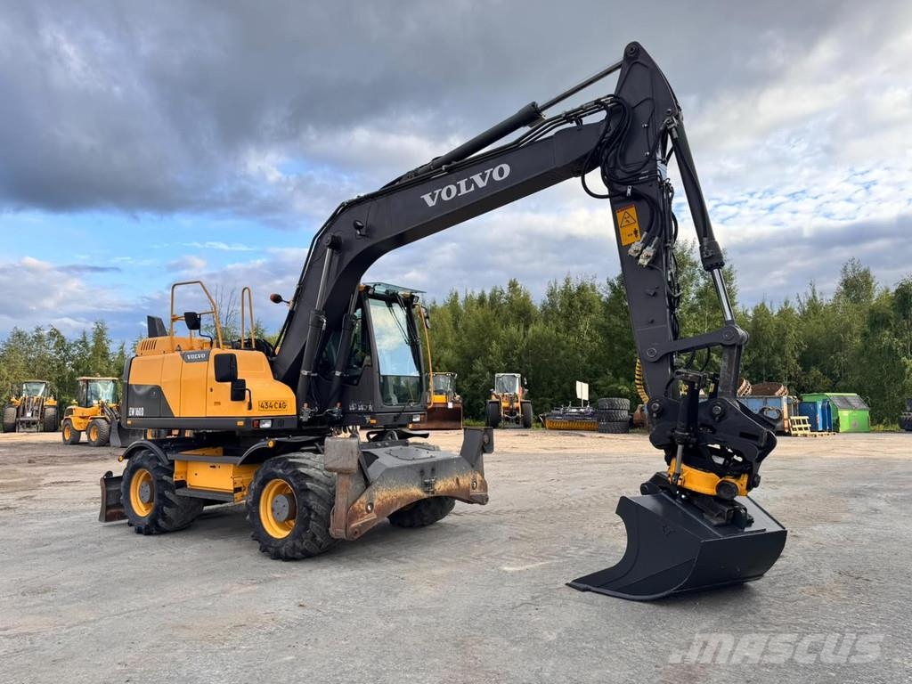 Volvo EW160D Wielgraafmachines
