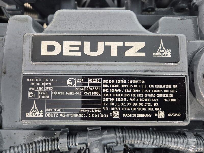 Deutz TCD 3.6 L4 with SCR unit Dzinēji
