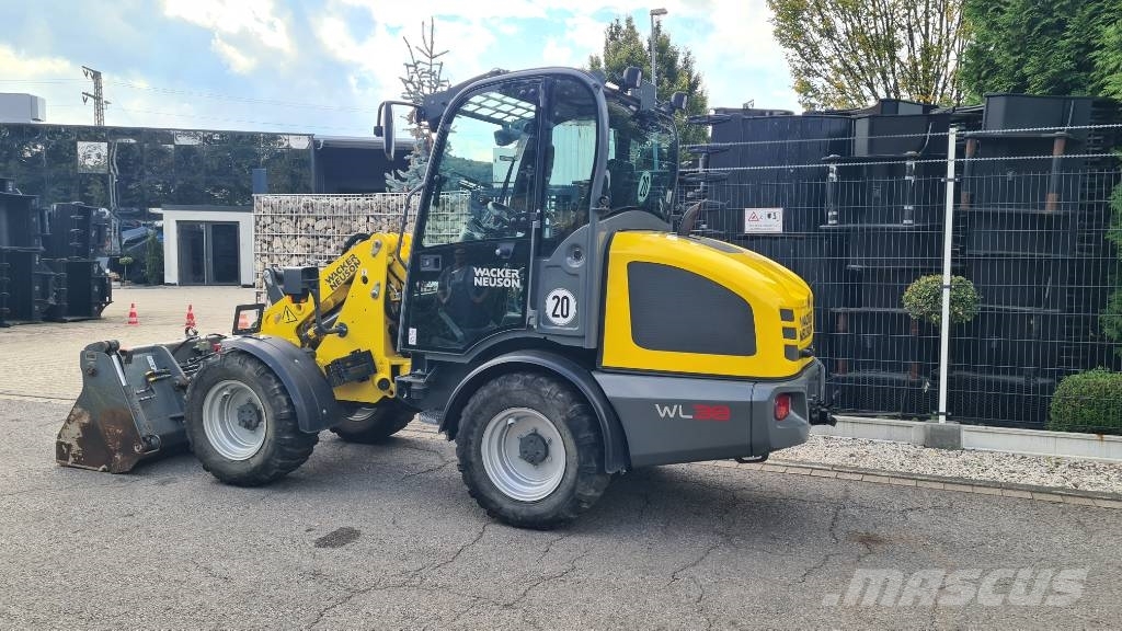 Wacker Neuson WL 38, 3. Steuerkreis Zusatzhydraulik, Radlader Pás carregadoras de rodas