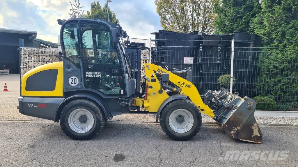 Wacker Neuson WL 38, 3. Steuerkreis Zusatzhydraulik, Radlader Pás carregadoras de rodas