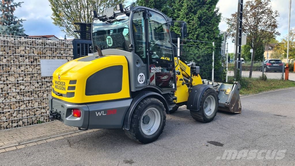 Wacker Neuson WL 38, 3. Steuerkreis Zusatzhydraulik, Radlader Pás carregadoras de rodas