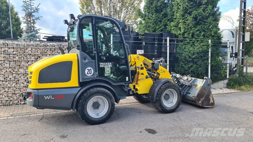 Wacker Neuson WL 38, 3. Steuerkreis Zusatzhydraulik, Radlader Pás carregadoras de rodas