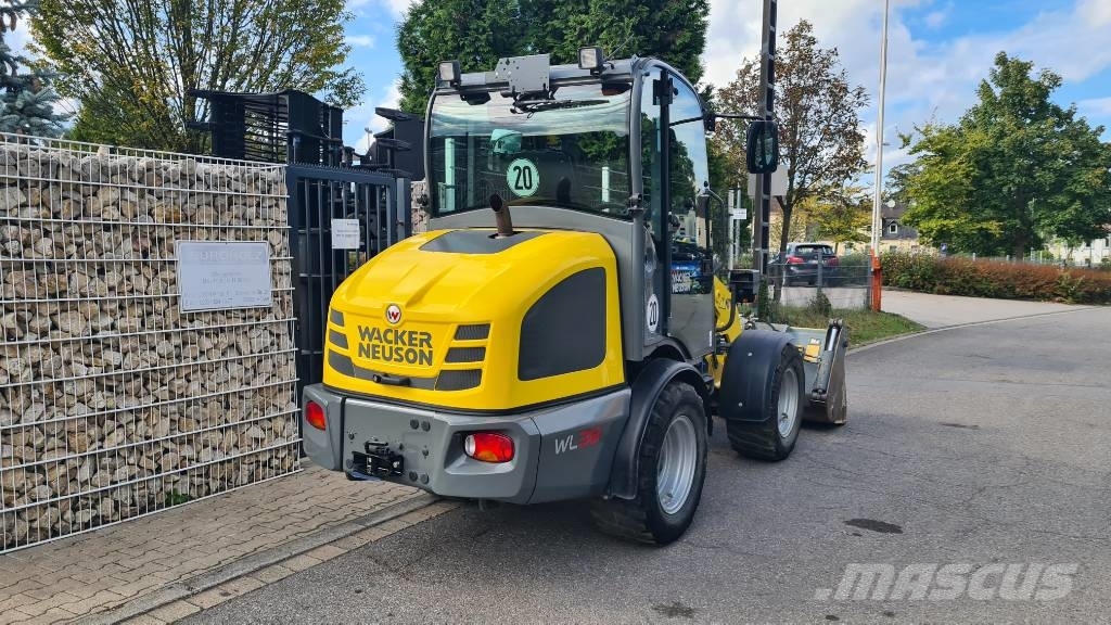 Wacker Neuson WL 38, 3. Steuerkreis Zusatzhydraulik, Radlader Pás carregadoras de rodas